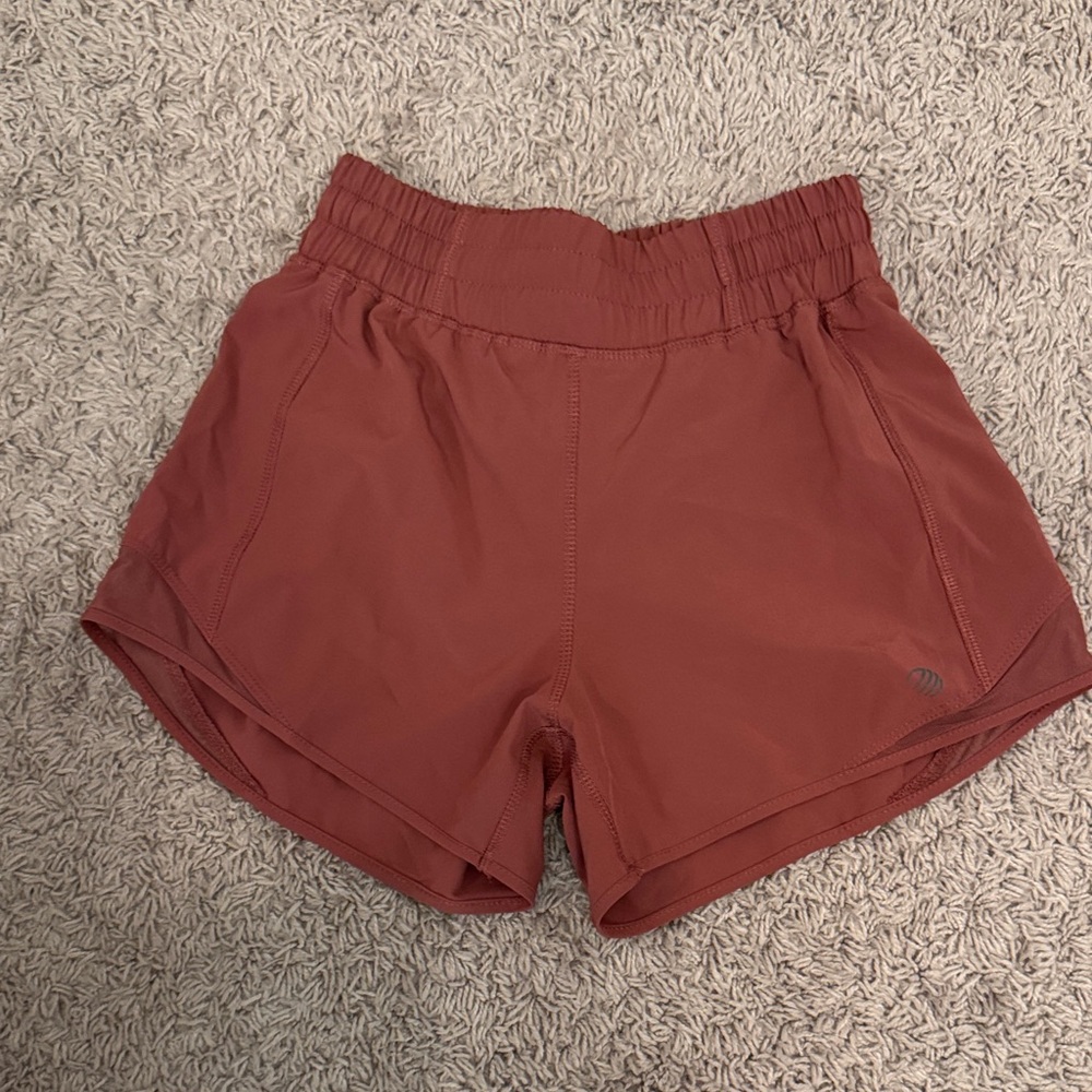 Women's Rust Athletic Shorts